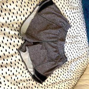 Lululemon Grey Hotty Hot 4” High Rise(size: 8 tall)